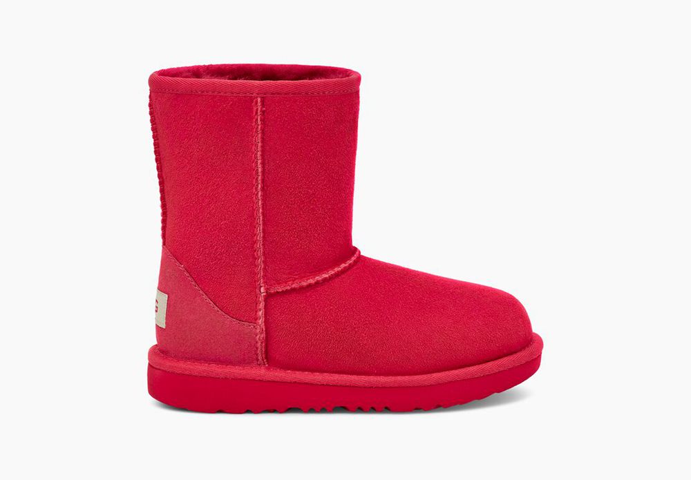 Ugg Boots Canada - Ugg Kids' Classic Ii Red